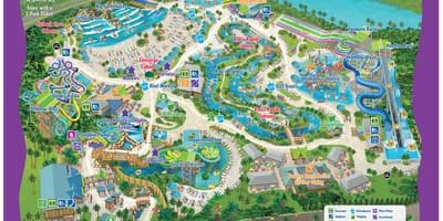 نقشه Aquatica اورلاندو